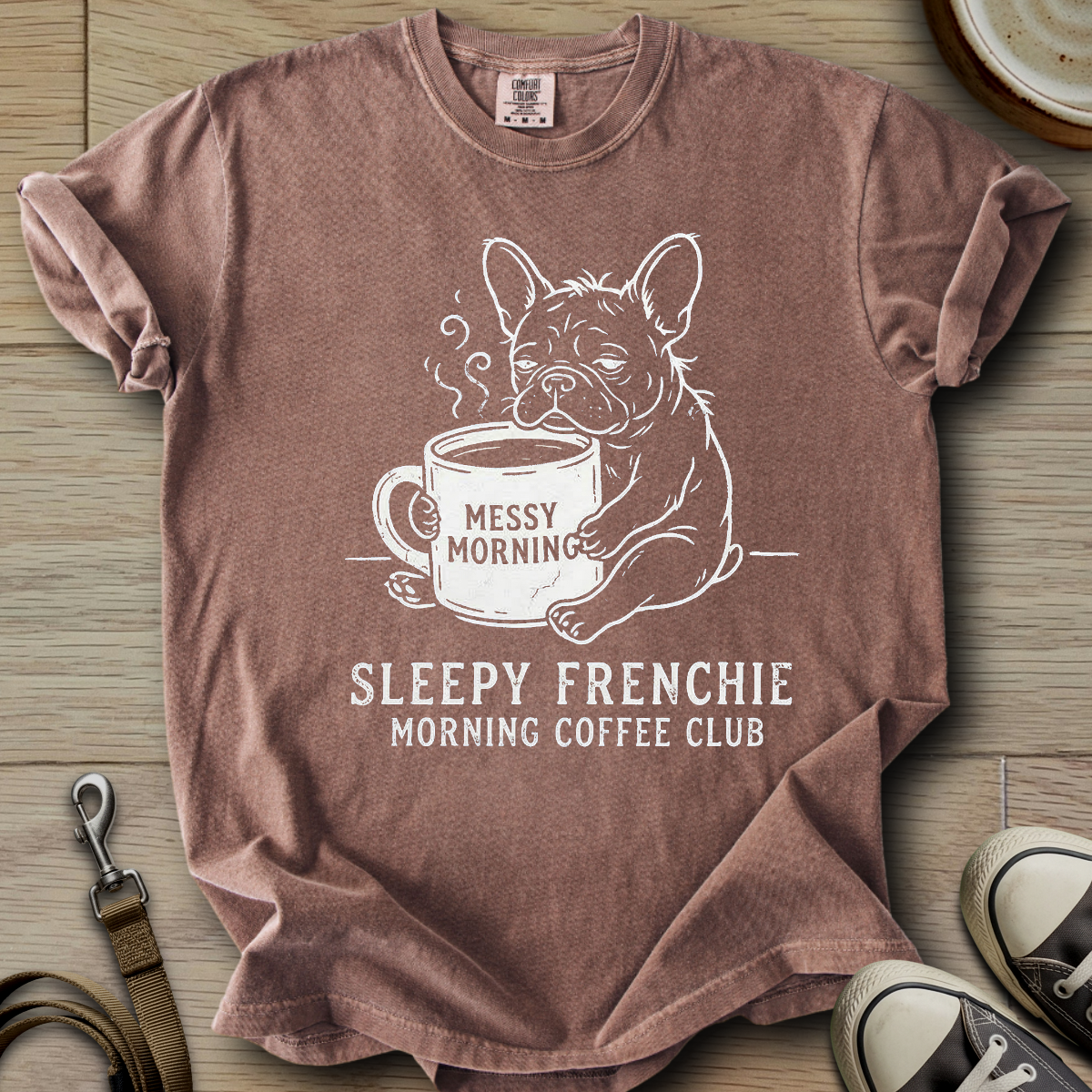 Sleepy Frenchie T-Shirt