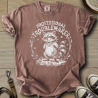 Professional Troublemaker - Racoon T-Shirt