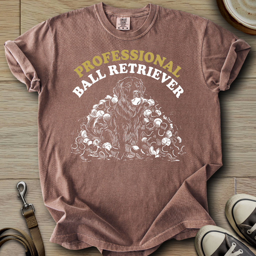 Professional Ball Retriever - Golden T-Shirt