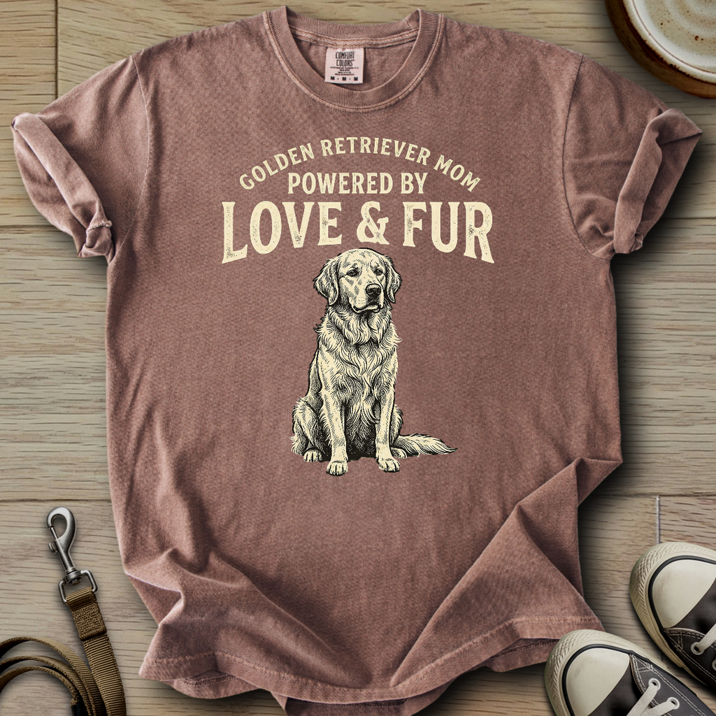 Golden Retriever Mom - Golden T-Shirt