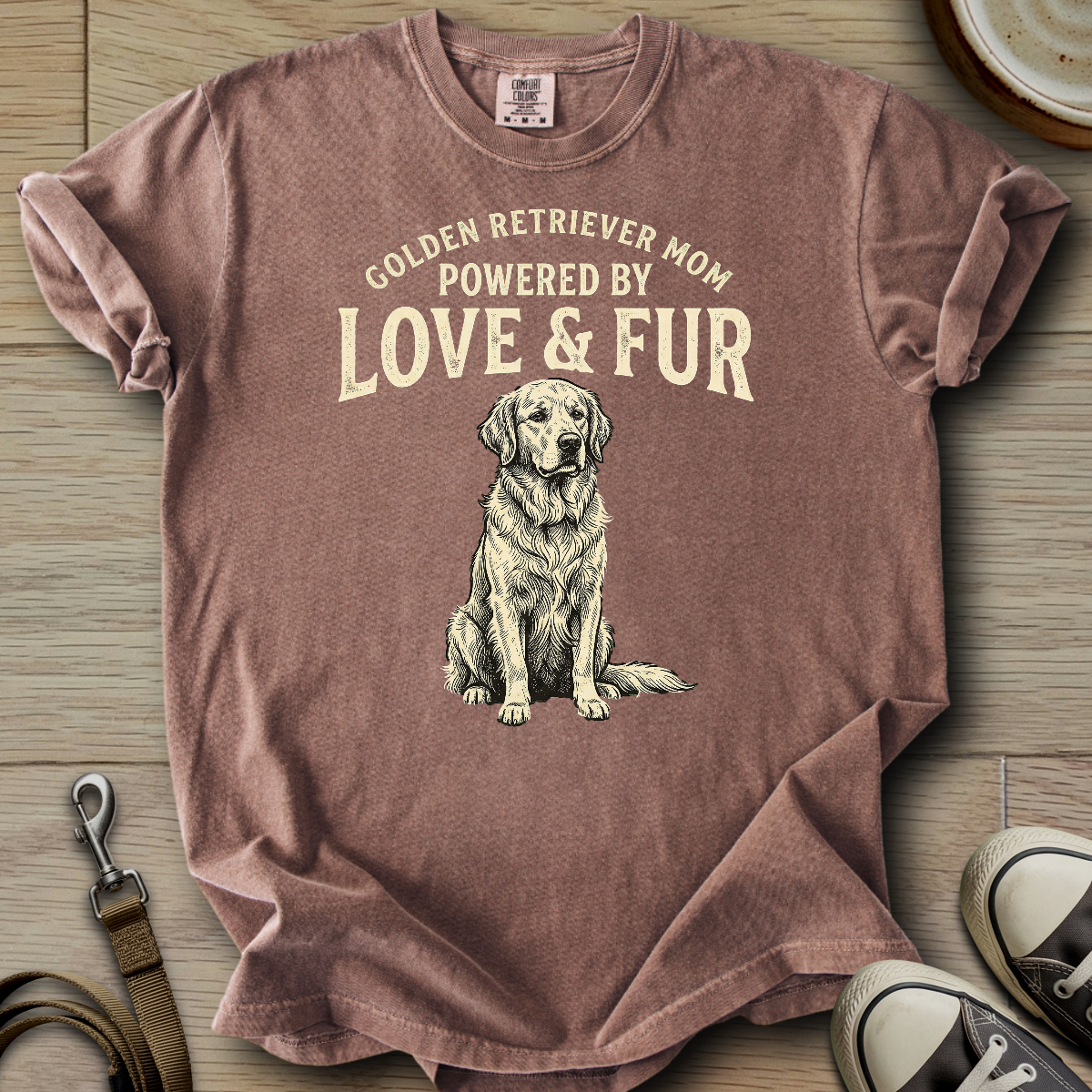 Golden Retriever Mom - Golden T-Shirt