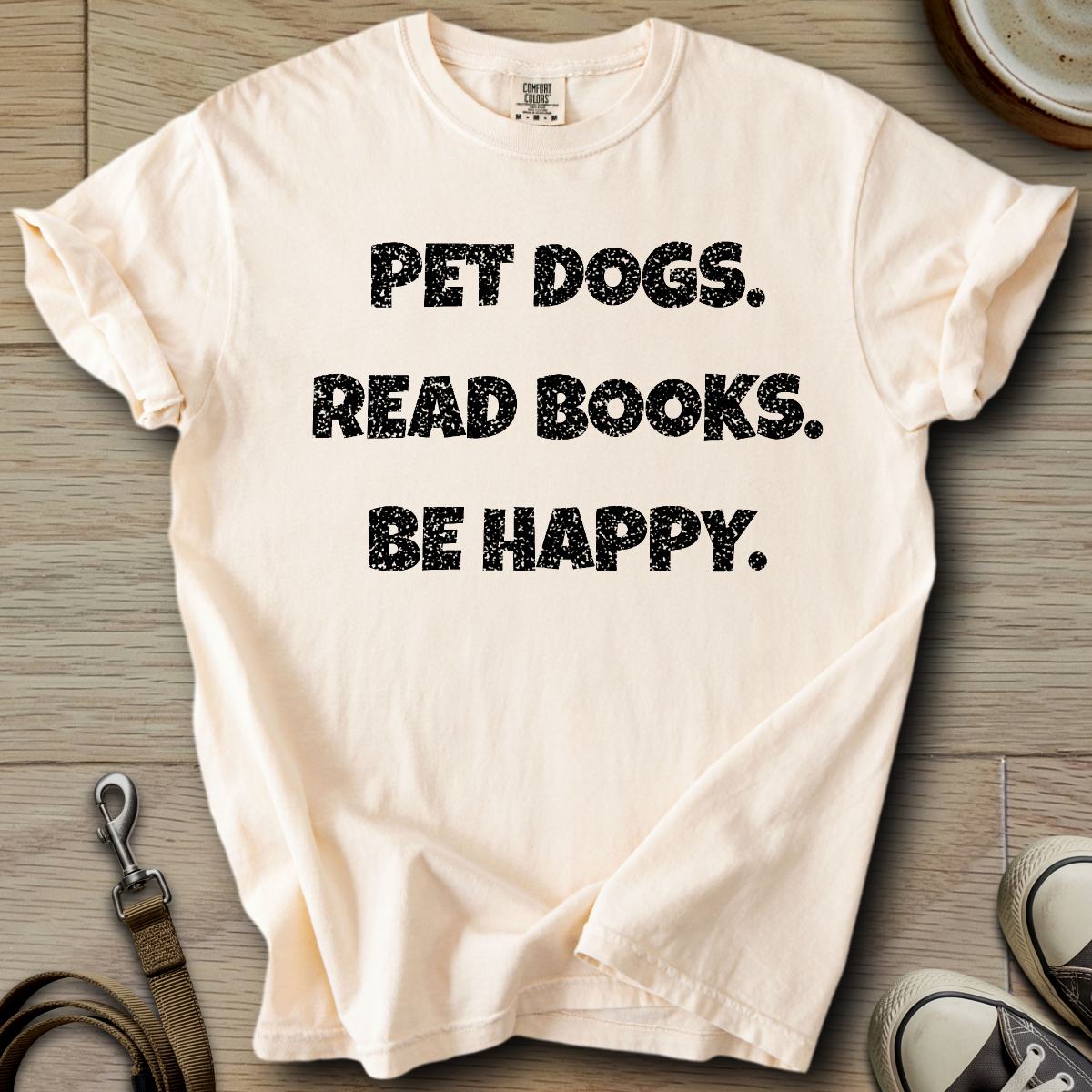 Pet Dogs Read Books T-Shirt