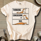 Thinking, Considering, Nah - Beardie T-Shirt