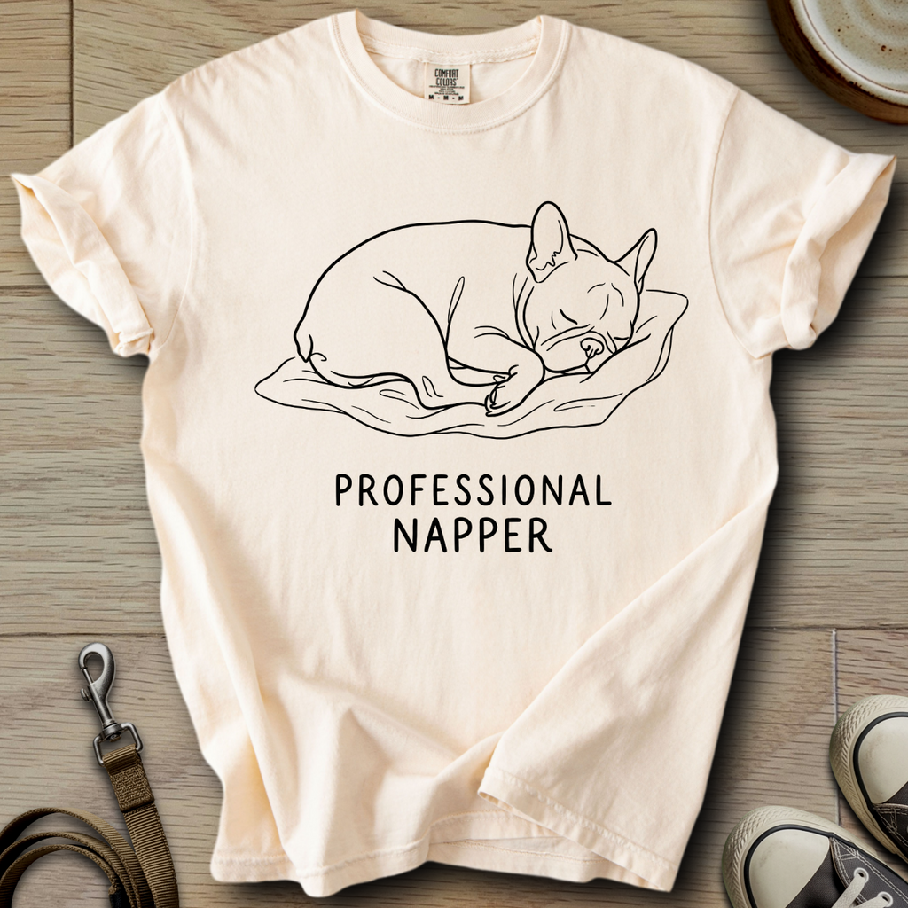 Professional Napper - Frenchie T-Shirt