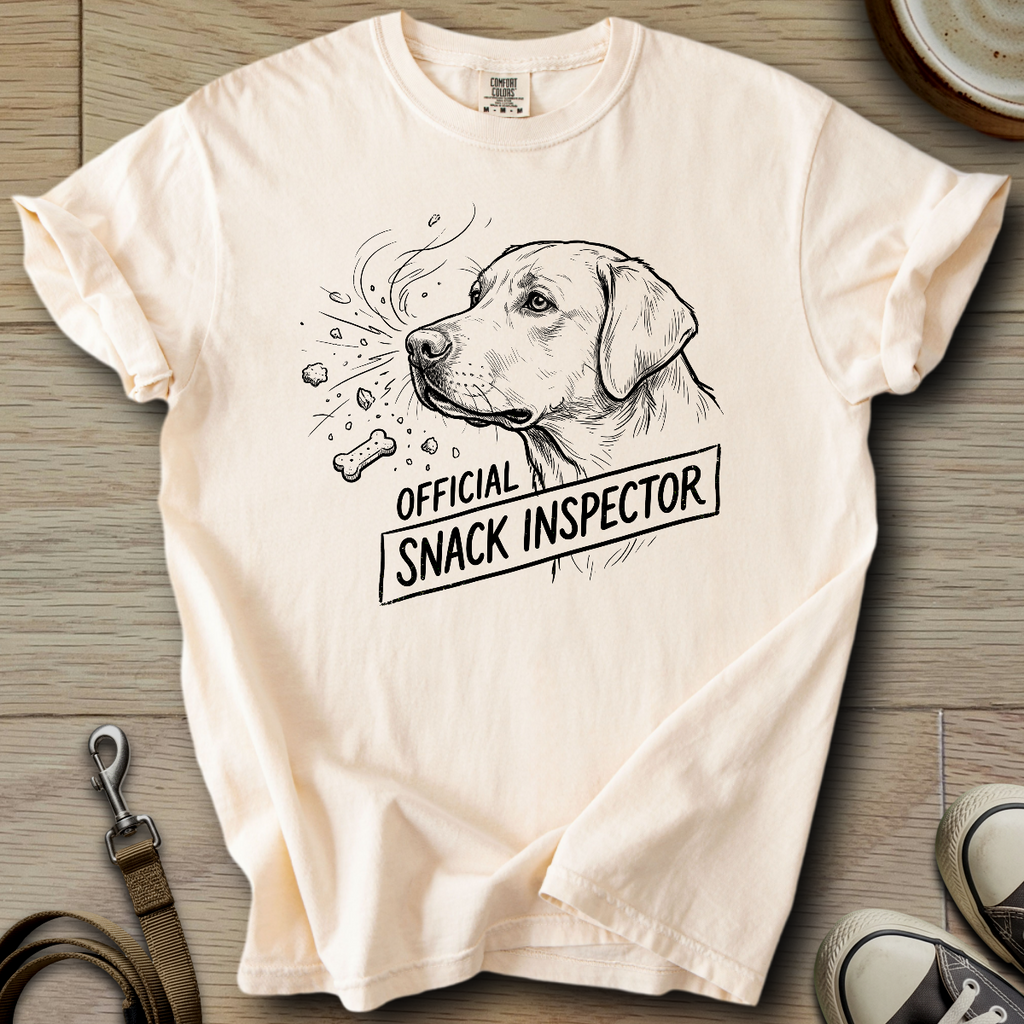 Official Snack Inspector - Labrador T-Shirt