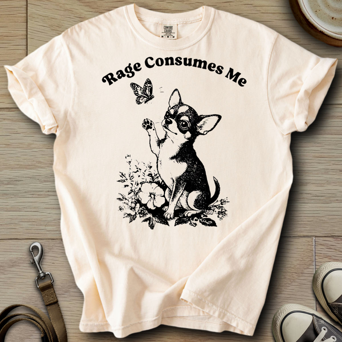 Rage Consumes Me - Chihuahua T-Shirt