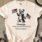Semiquincentennial Shenanigans - Schnauzer T-Shirt