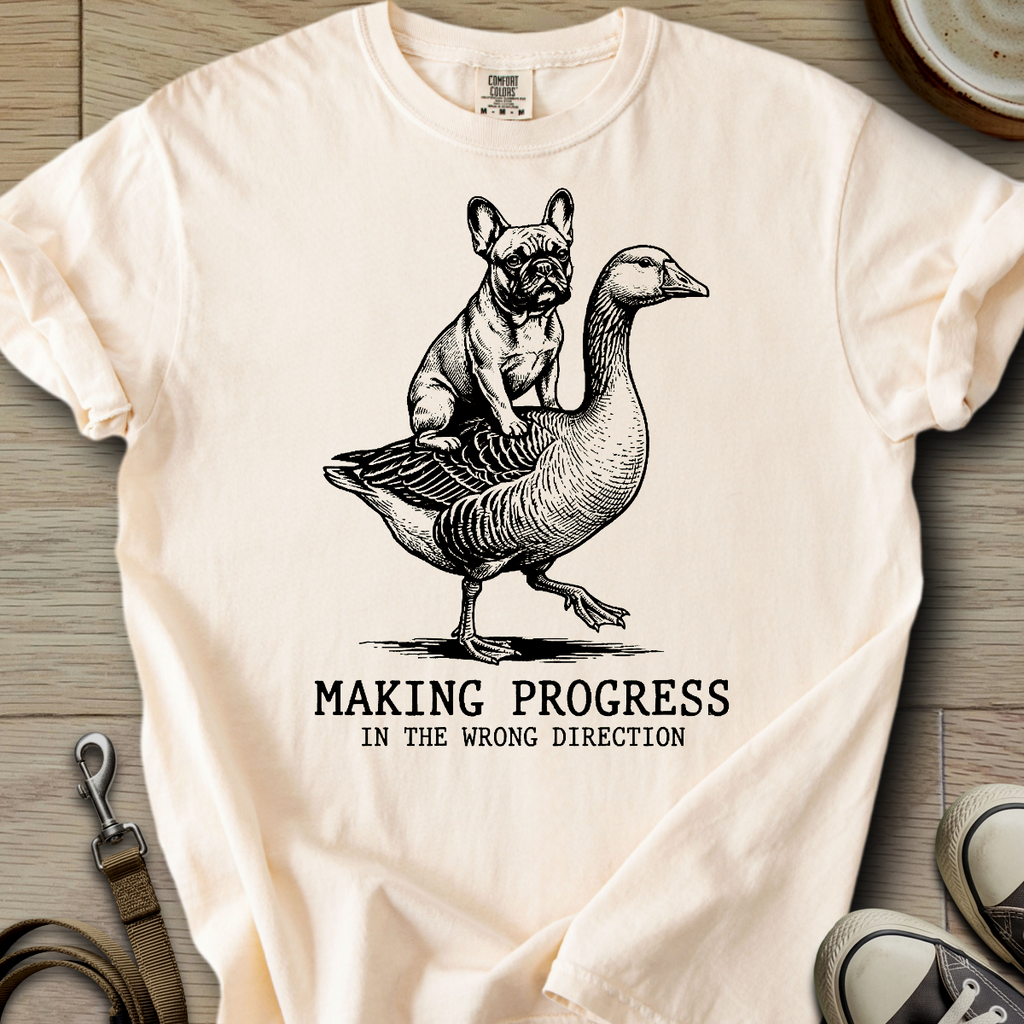 Making Progress - Corgi T-Shirt