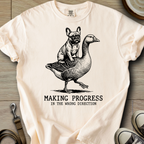Making Progress - Corgi T-Shirt