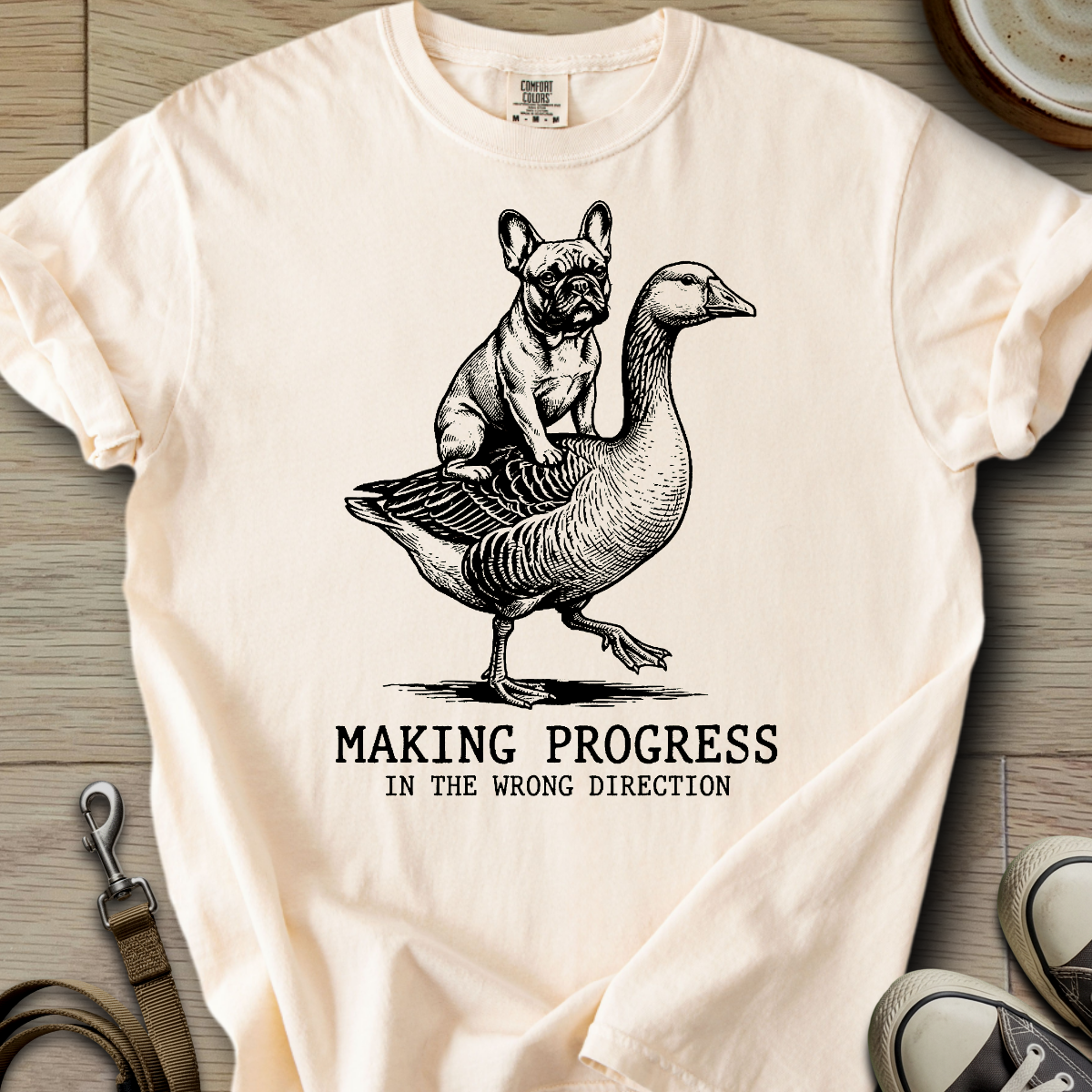 Making Progress - Corgi T-Shirt