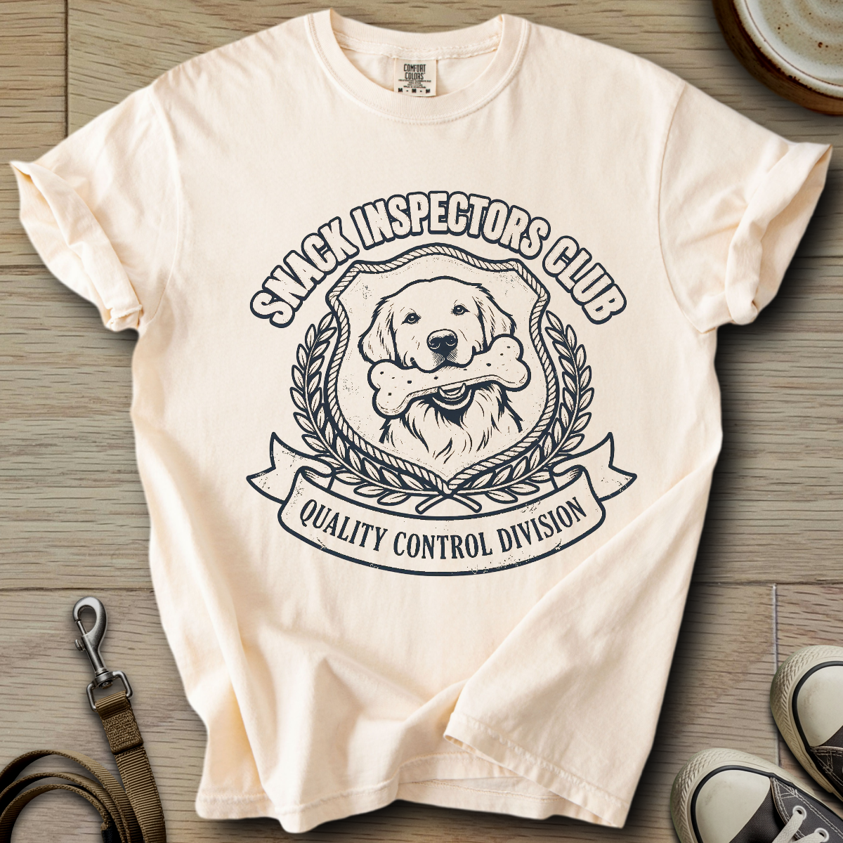 Snack Inspectors Club - Golden T-Shirt