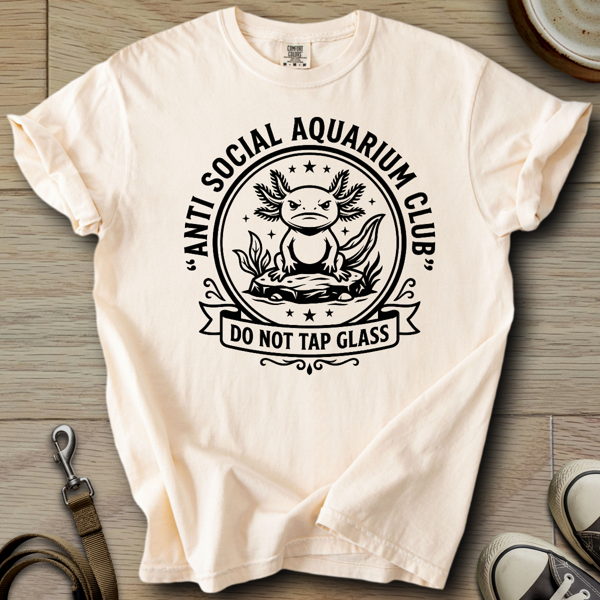 Anti Social Aquarium Club - Axolotl T-Shirt