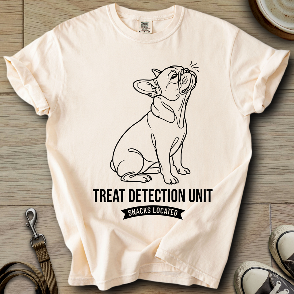 Treat Detection Unit - Frenchie T-Shirt