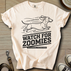 Watch for Zoomies - Doxie T-Shirt