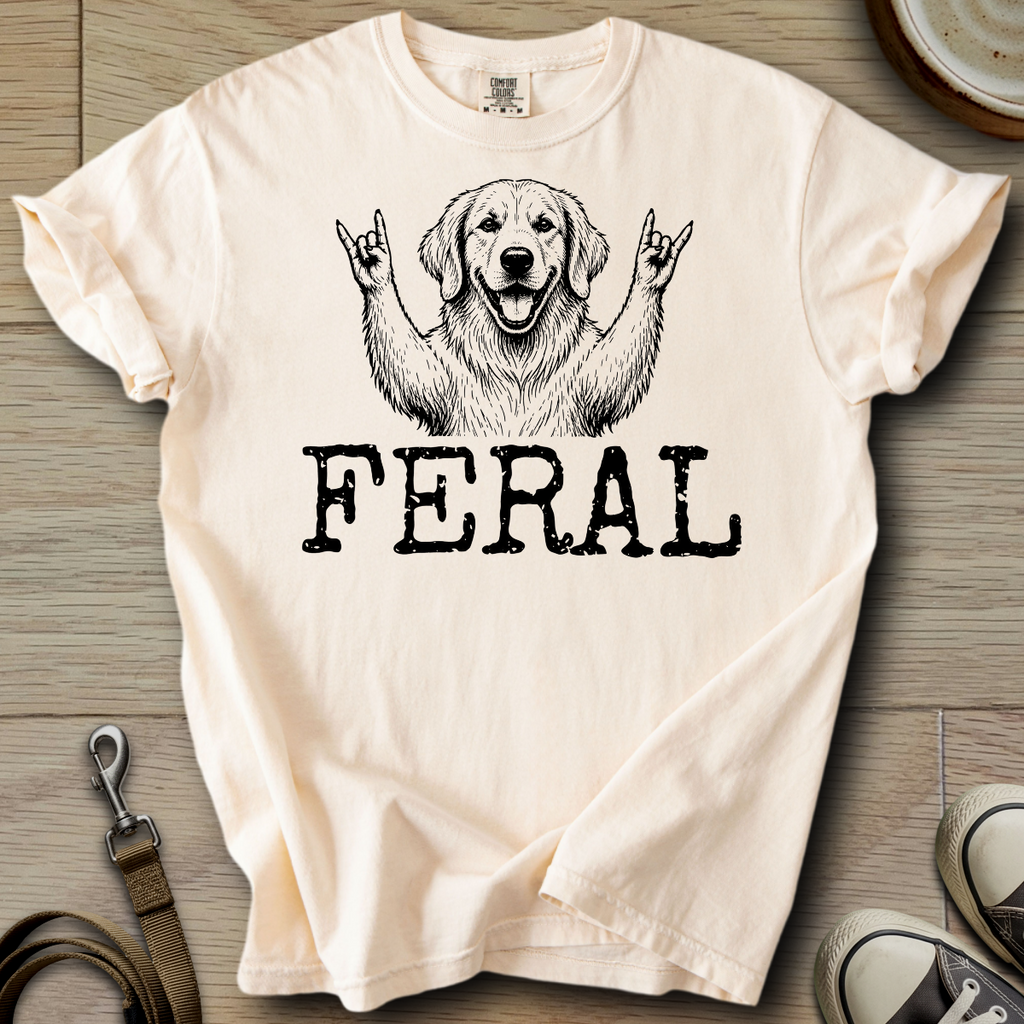 Feral - Golden T-Shirt