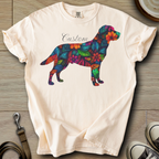 Personalized Name dog silhouette - Labrador T-Shirt