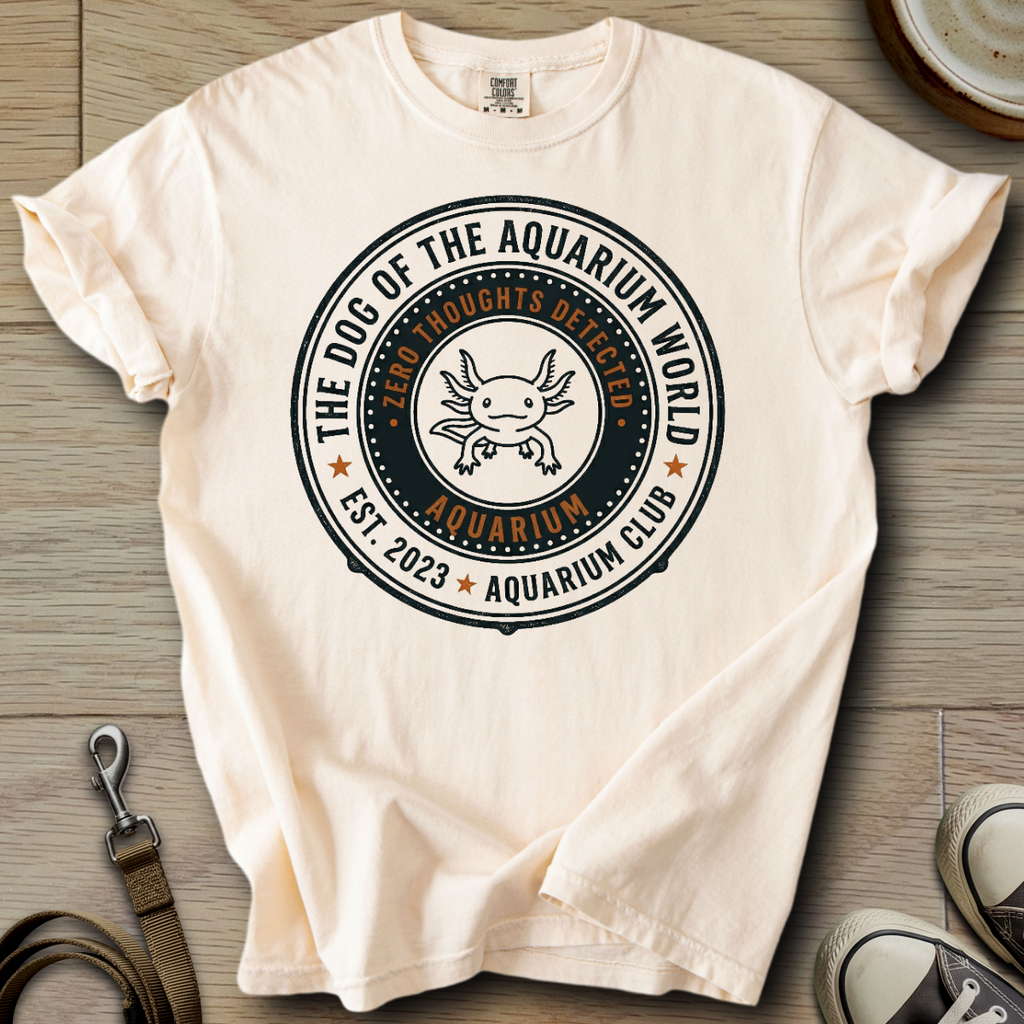 The Dog of the Aquarium World - Axolotl T-Shirt