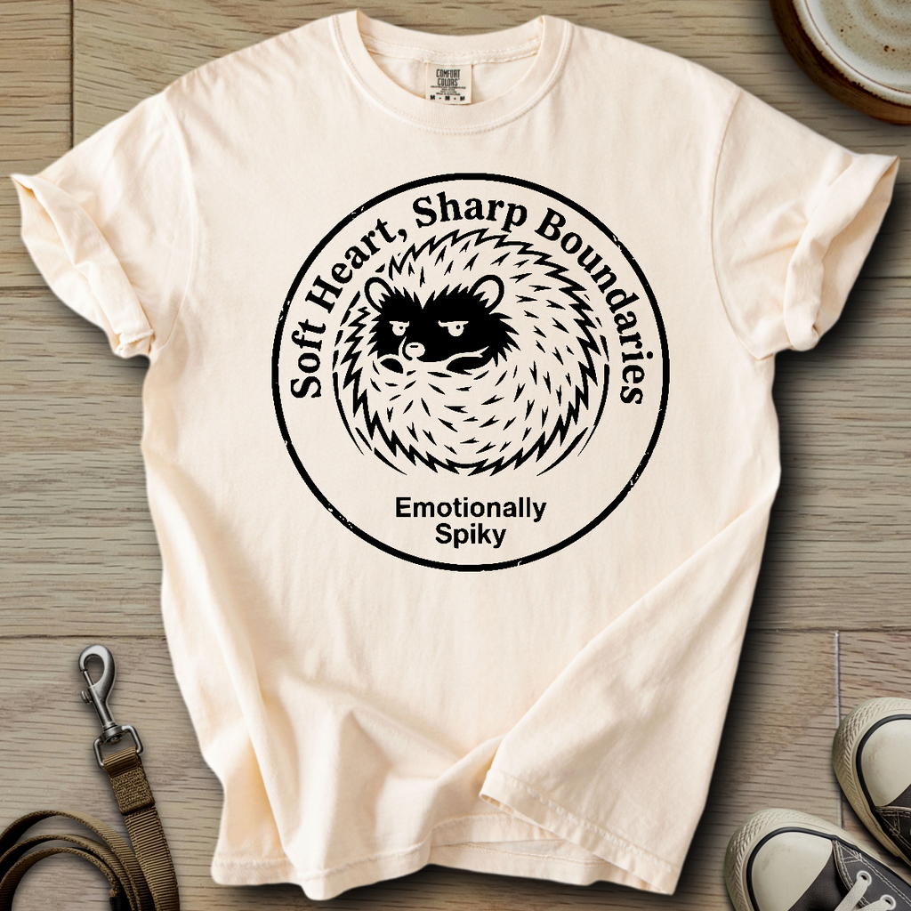 Soft Heart, Sharp Boundaries - Hedgie T-Shirt