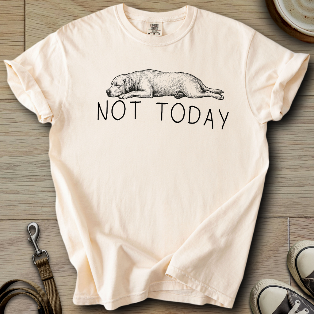 Not Today - Labrador T-Shirt