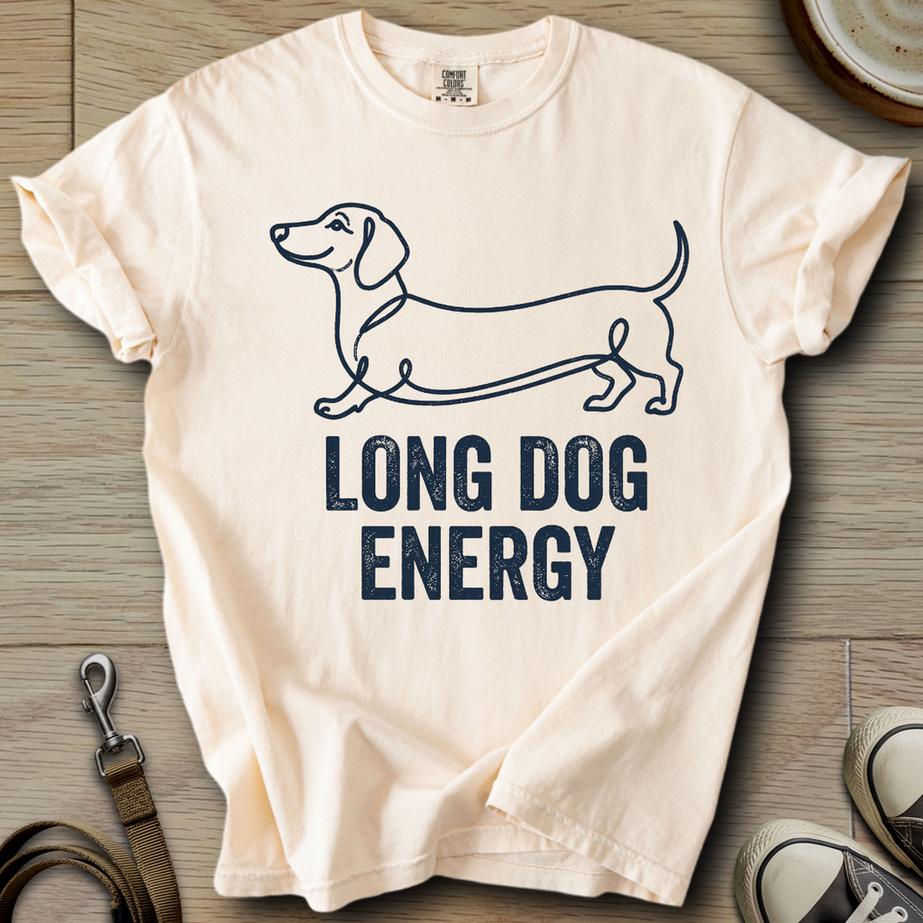 Long Dog Energy - Doxie T-Shirt