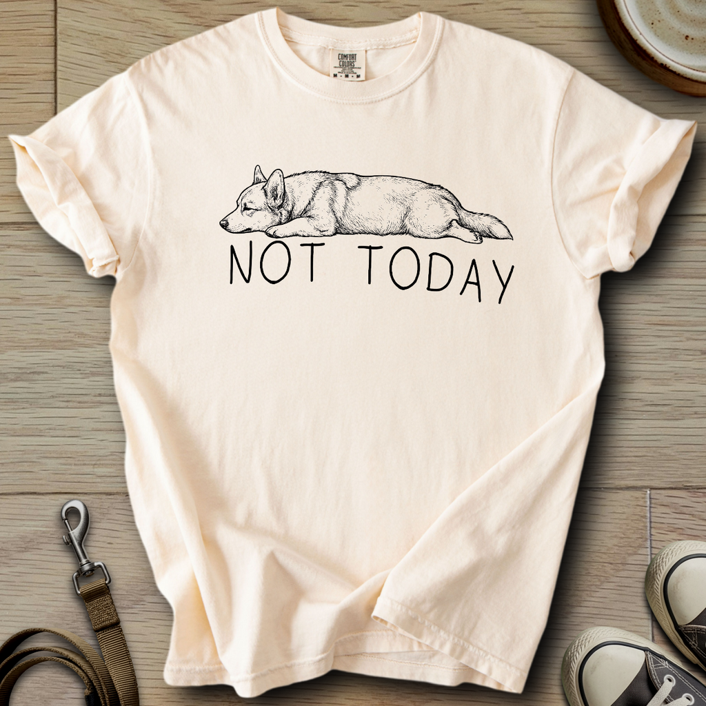 Not Today - Corgi T-Shirt