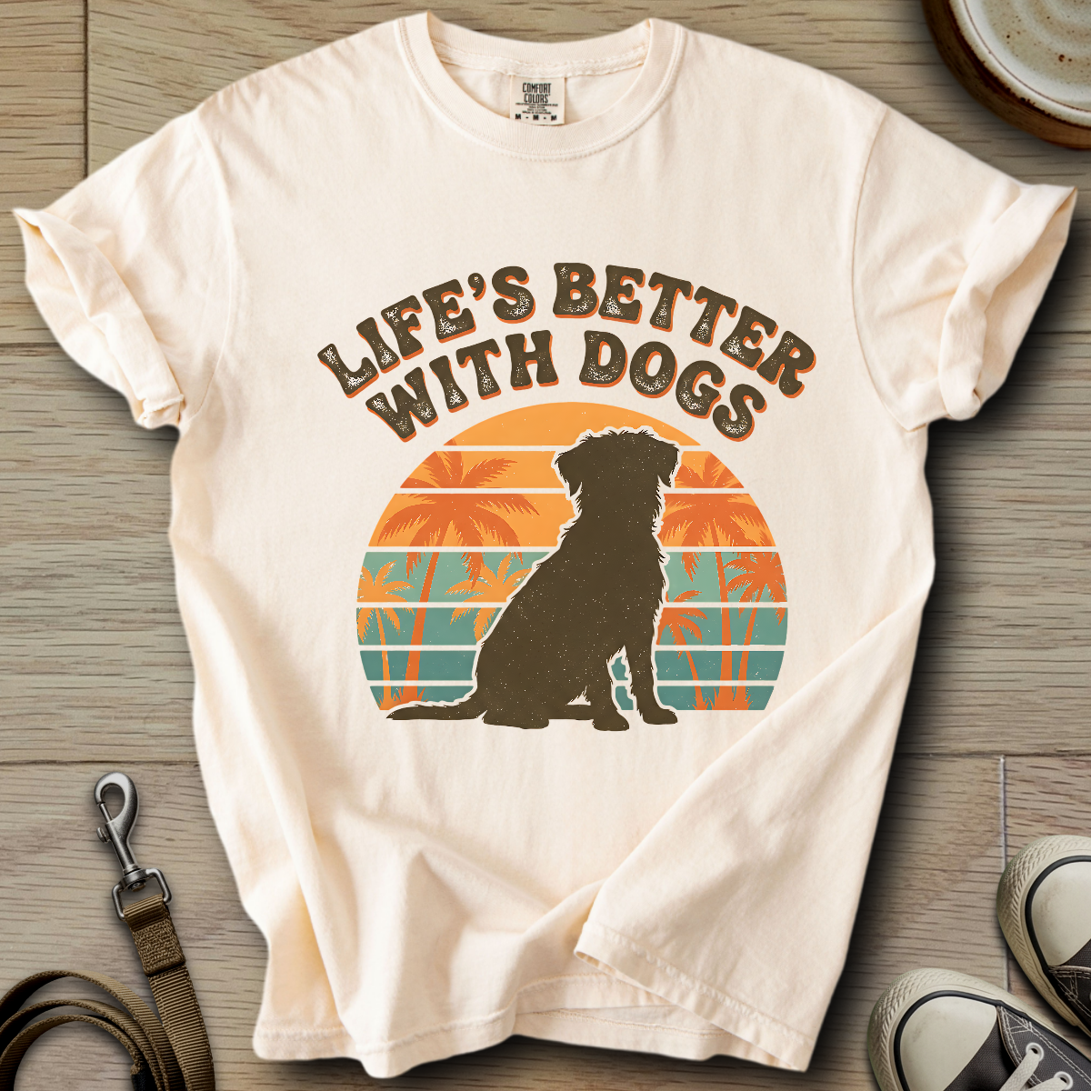 Life is Better W/Dogs T-Shirt