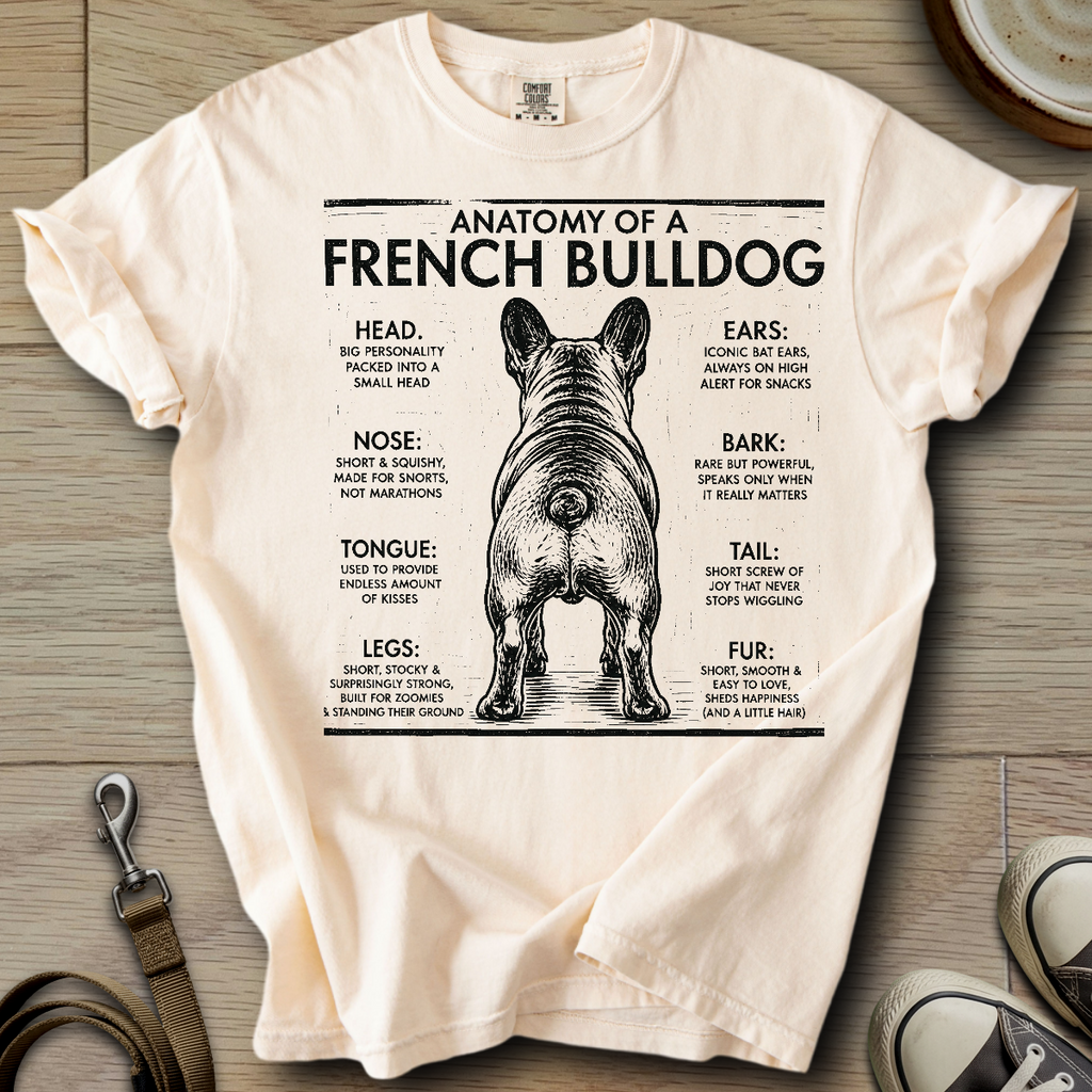 Anatomy of a Frenchie II T-Shirt
