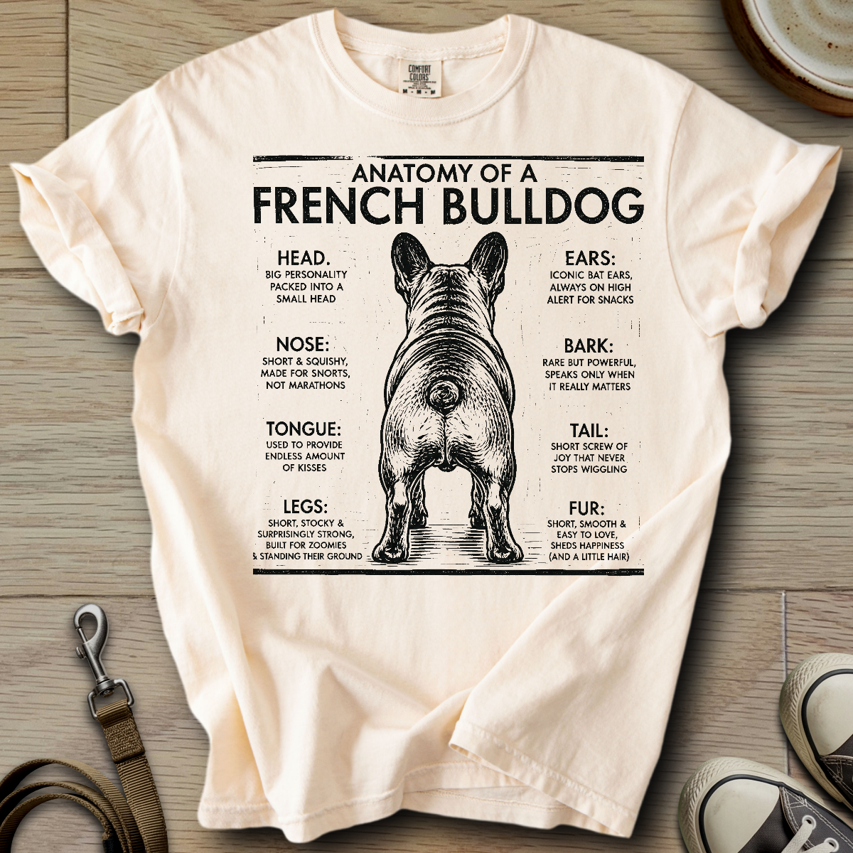 Anatomy of a Frenchie II T-Shirt