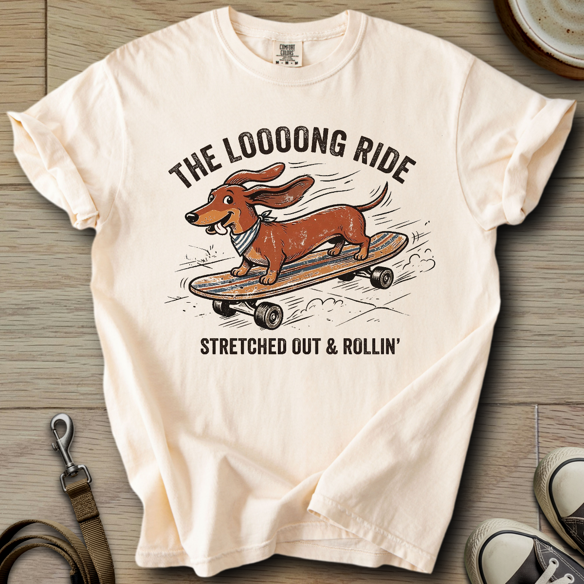 The Looong Ride - Doxie T-Shirt