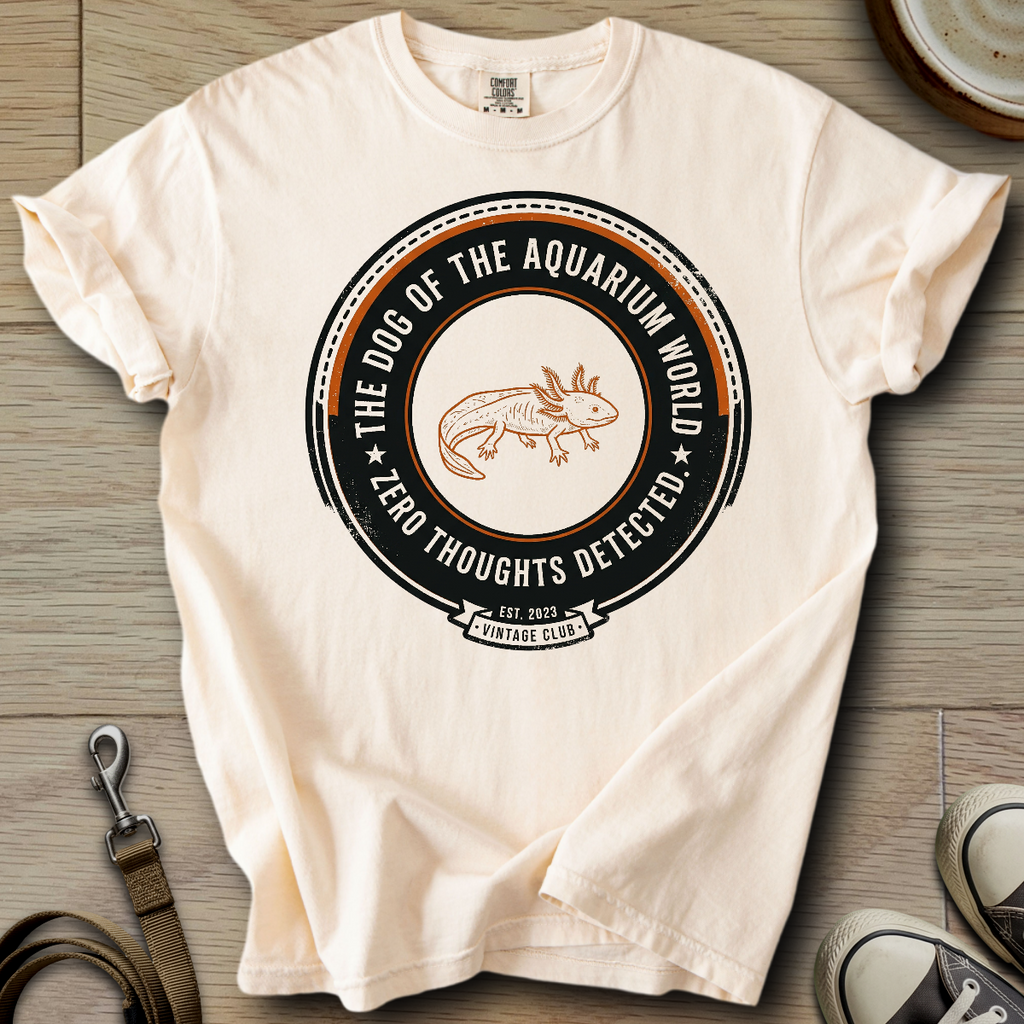 The Dog of the Aquarium World - Axolotl T-Shirt