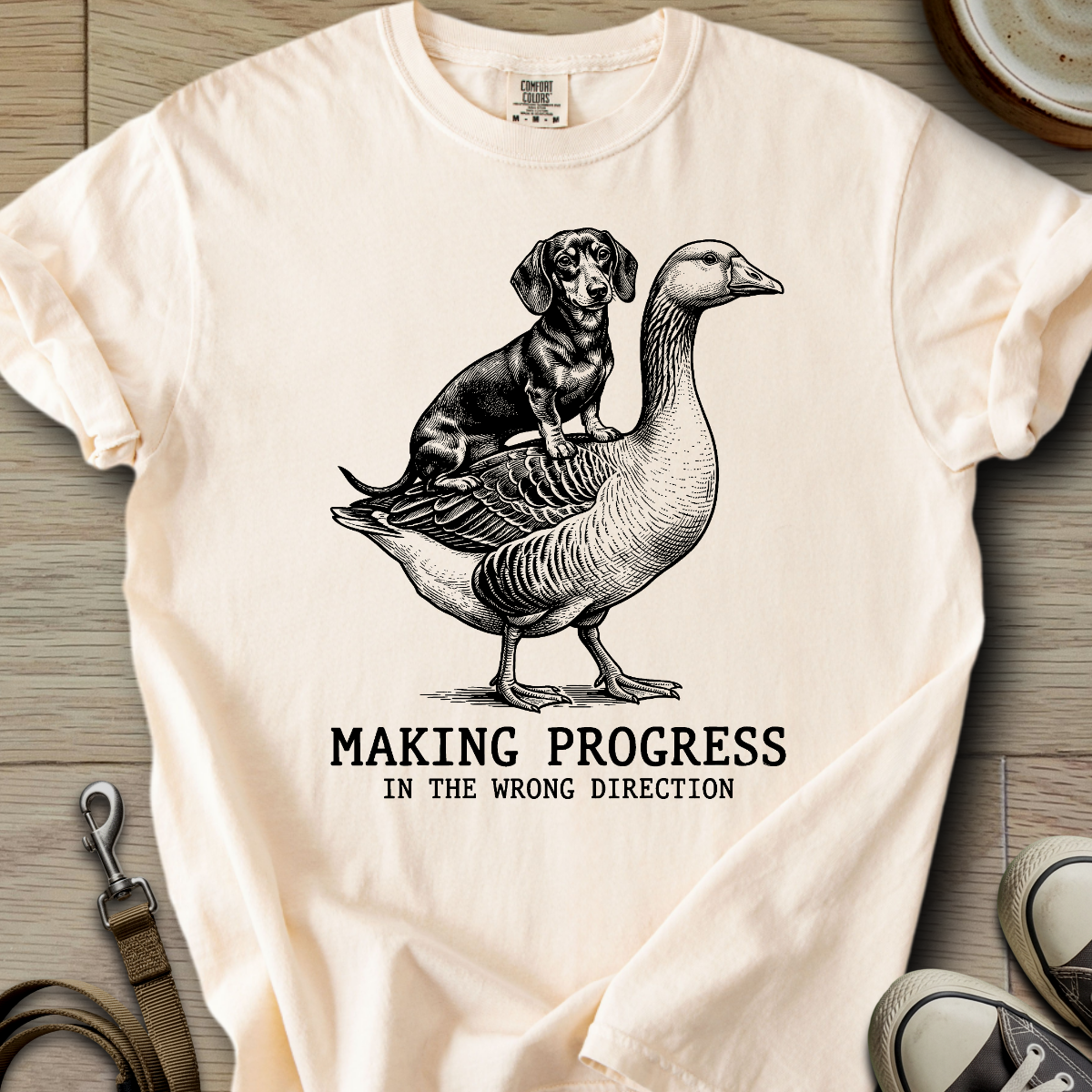 Making Progess - Doxie T-Shirt