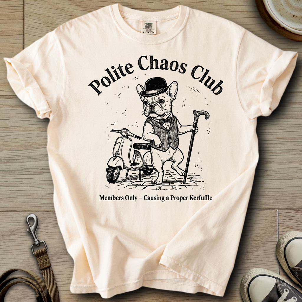 Polite Chaos Club - Frenchie T-Shirt