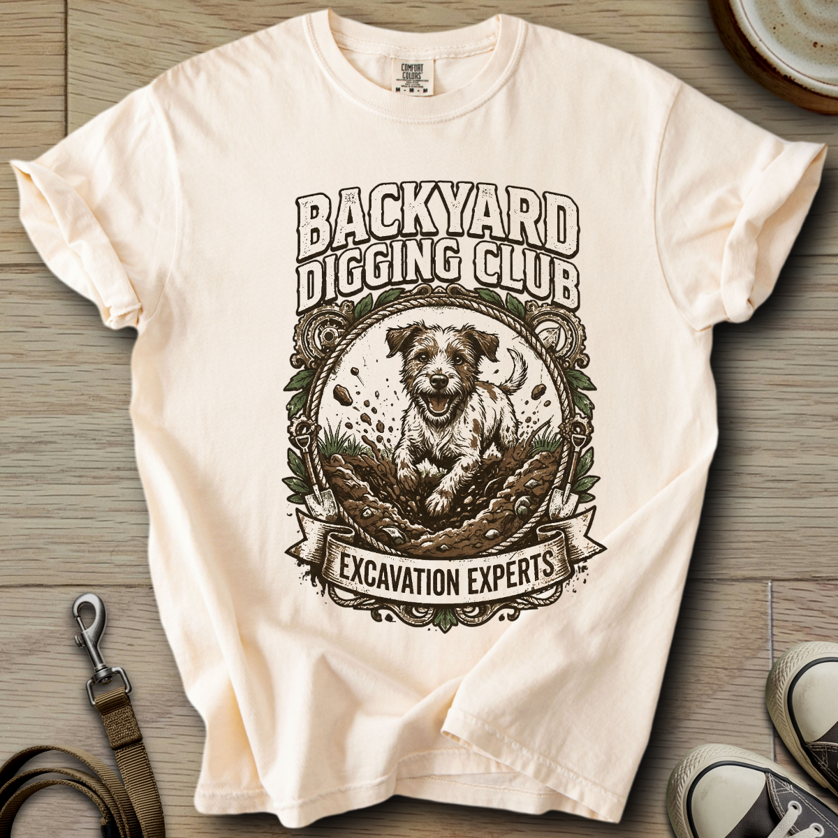 Backyard Digging Club - Dog T-Shirt