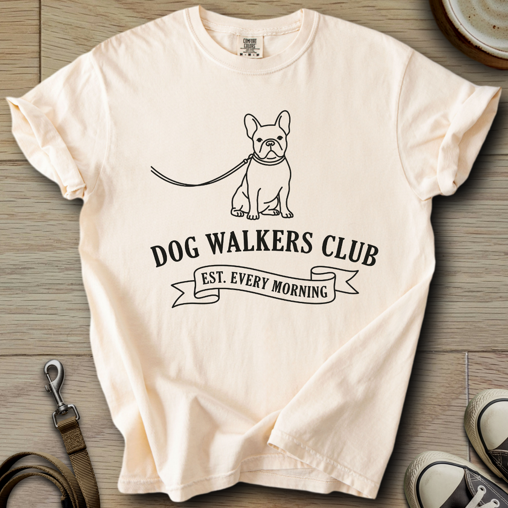 Dog Walkers Club - Frenchie T-Shirt