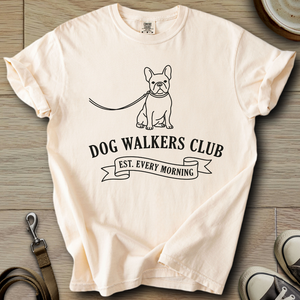 Dog Walkers Club - Frenchie T-Shirt