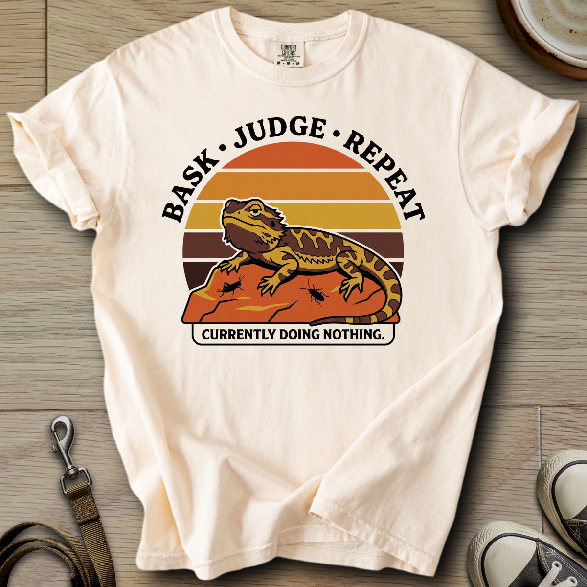 Bask, Judge, Repeat - Beardie T-Shirt
