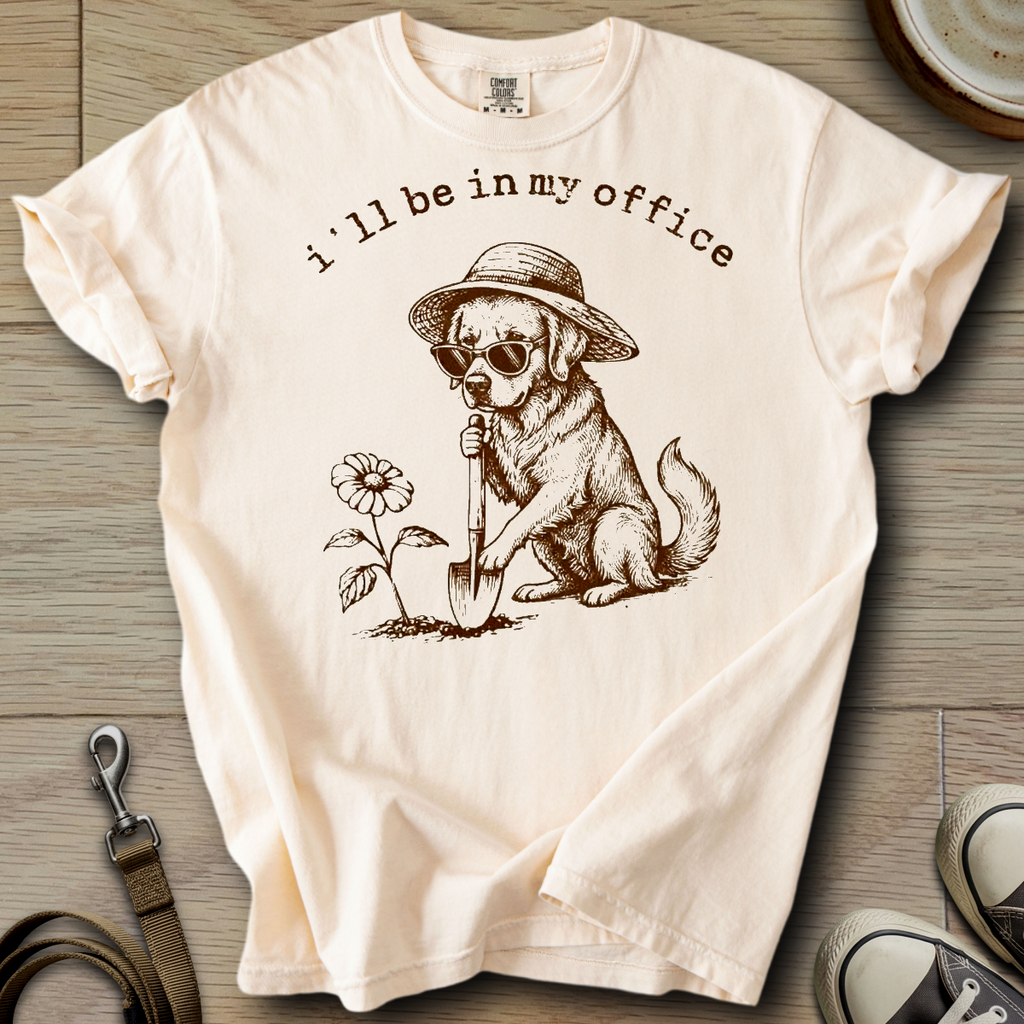 I´ll be in my office - Golden T-Shirt