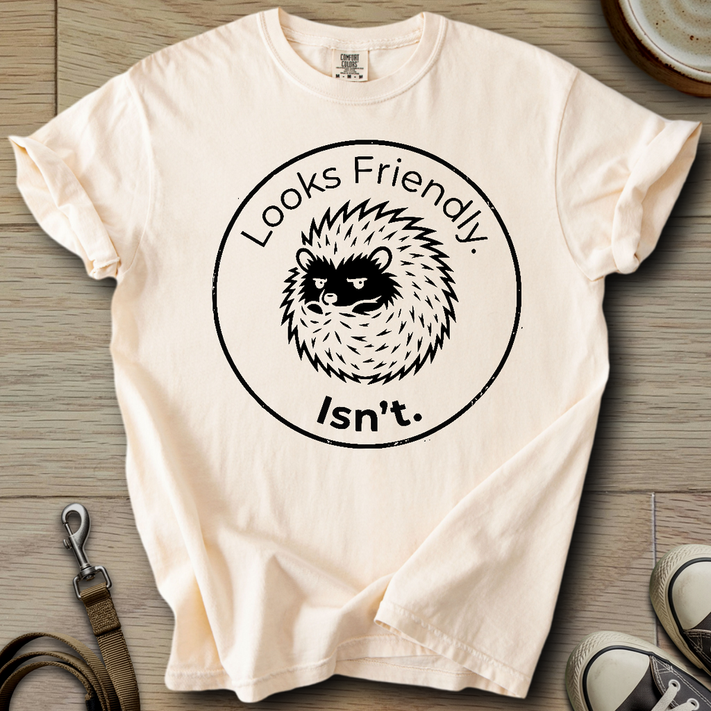 Looks Friendly - Hedgie T-Shirt