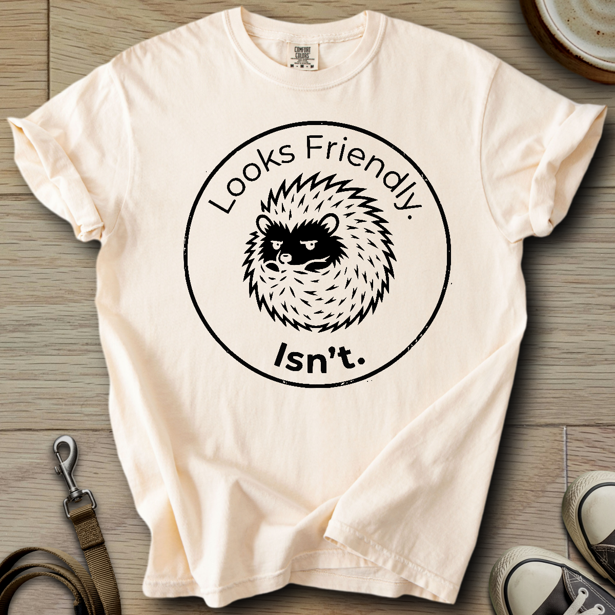 Looks Friendly - Hedgie T-Shirt