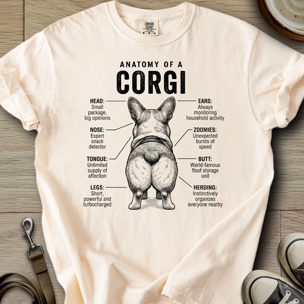 Anatomy of a Corgi I T-Shirt