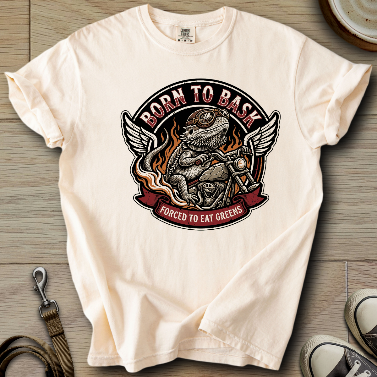 Born to Bask - Beardie T-Shirt