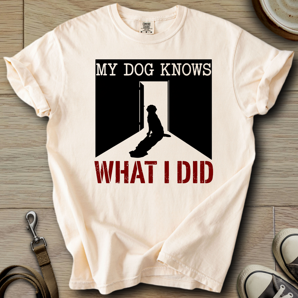 My Dog Knows - Labrador T-Shirt