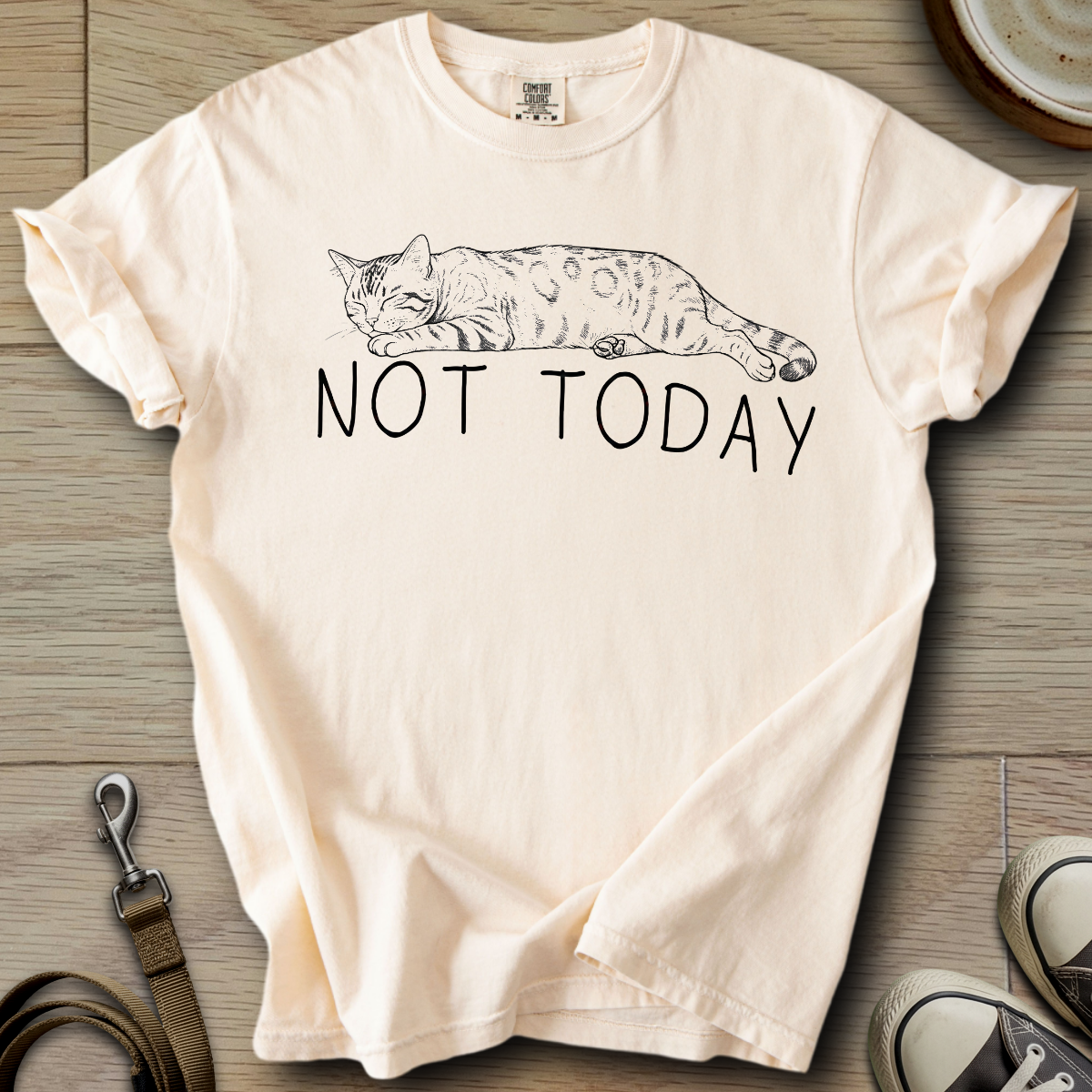 Not Today - Cat T-Shirt