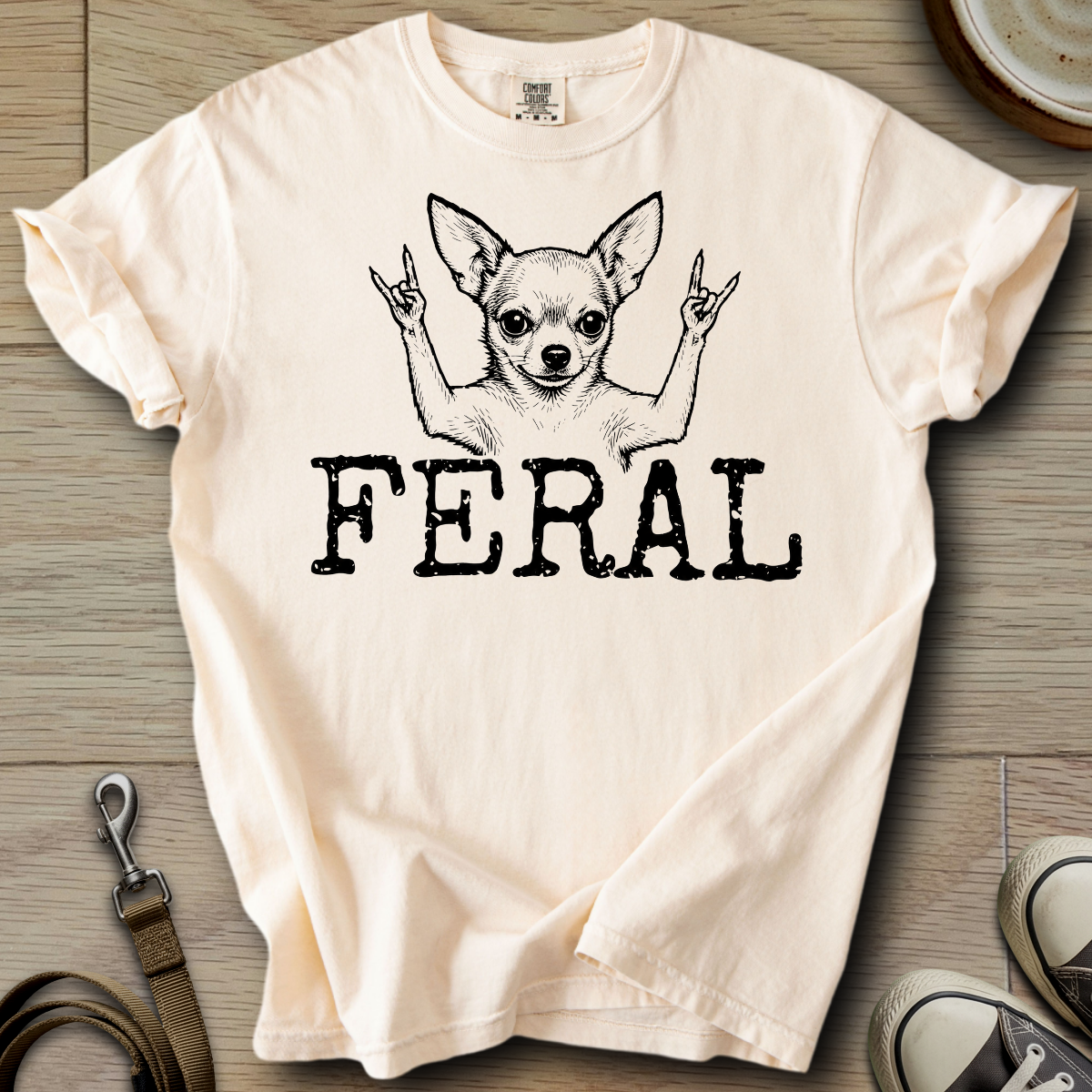 Feral - Chihuahua T-Shirt