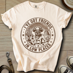 Got Friends in Low Places - Frenchie T-Shirt