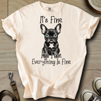 Everything is Fine - Frenchie T-Shirt