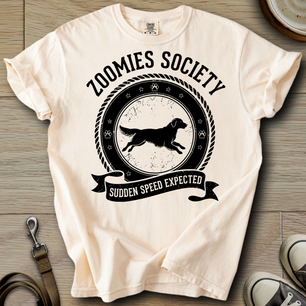 Zoomies Society - Golden T-Shirt