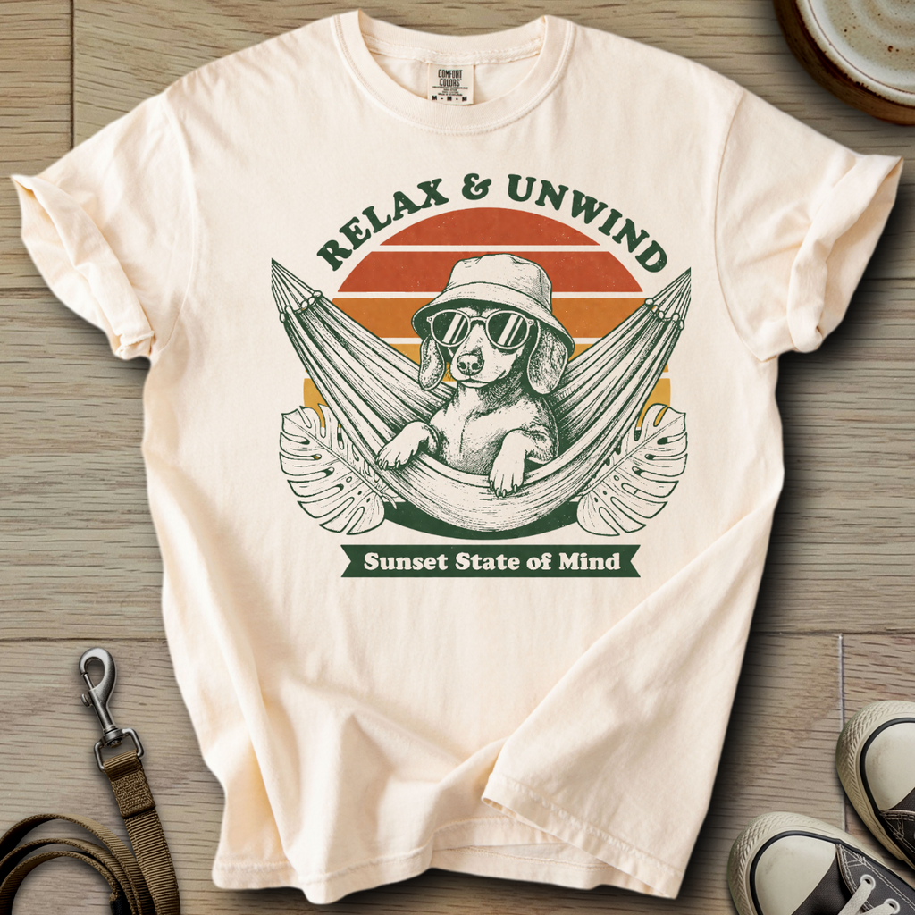 Relax & Unwind - Doxie T-Shirt