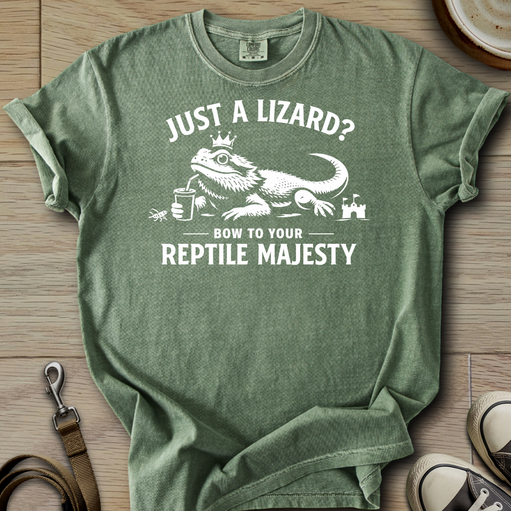 Just a Lizard? - Beardie T-Shirt
