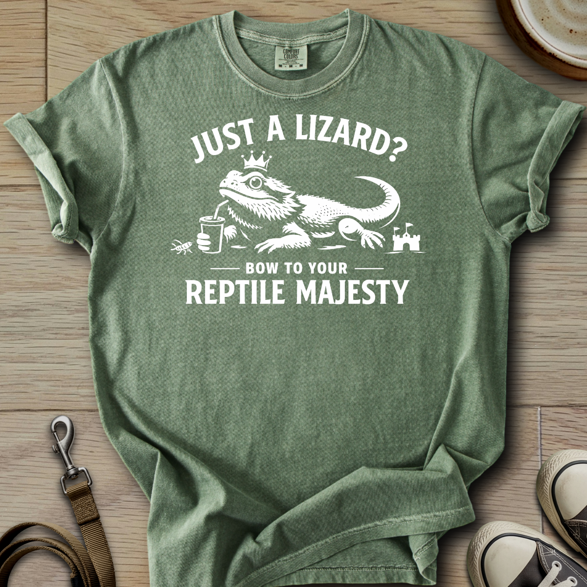 Just a Lizard? - Beardie T-Shirt